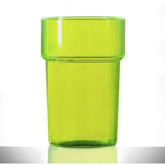 BBP Econ Polystyrene Tumbler Neon Green CE BBP 250-2NG CE
