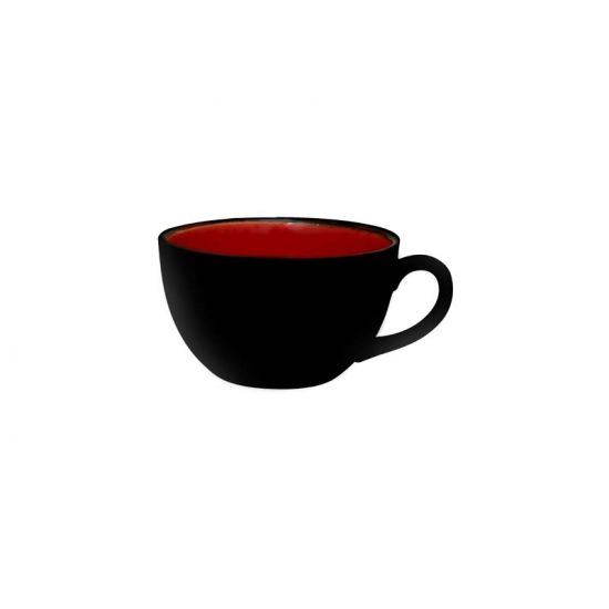 Tokyo Red Breakfast Cup/Cappuccino Cup 24cl 8.5oz Qty 12 IG 01601HTR