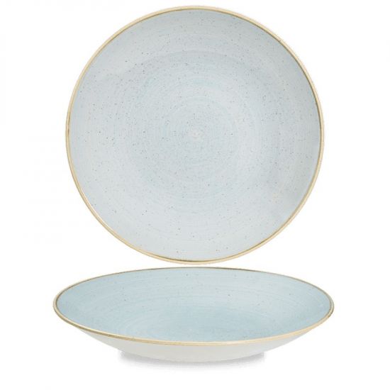 Stonecast Duck Egg Deep Coupe Plate 11 Inches Box 12 IG SDESPD271