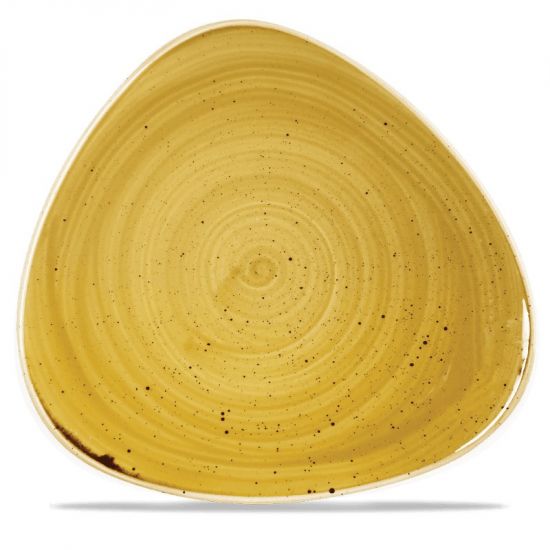 Stonecast Mustard Lotus Plate 12 Inches Box 6 IG SMSSTR121