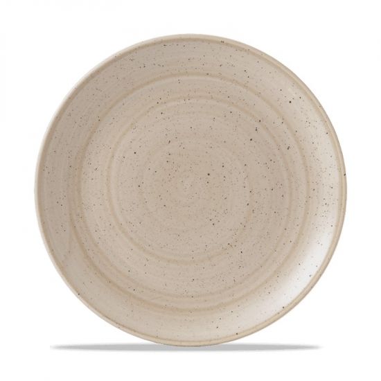 Stonecast Nutmeg Cream Evolve Coupe Plate 10.25 Inches Box 12 IG SNMSEV101