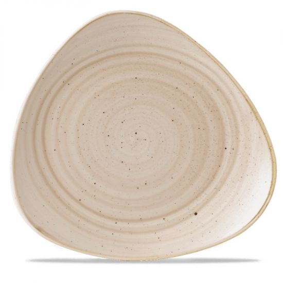 Stonecast Nutmeg Cream Lotus Plate 12 Inches Box 6 IG SNMSTR121