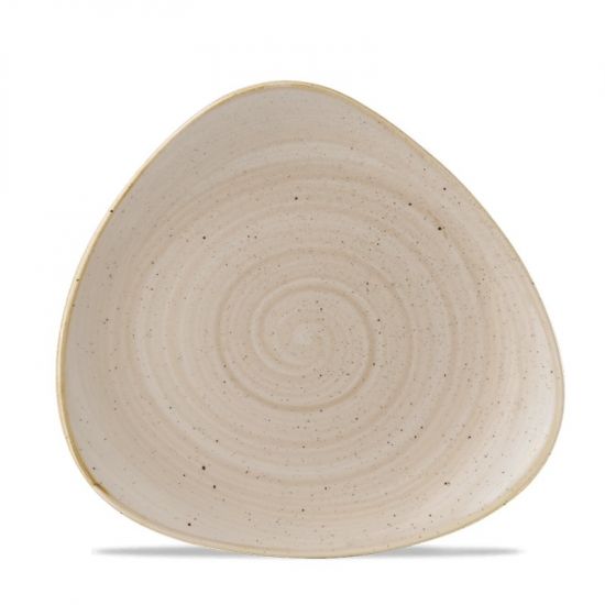 Stonecast Nutmeg Cream Lotus Plate 9 Inches Box 12 IG SNMSTR91