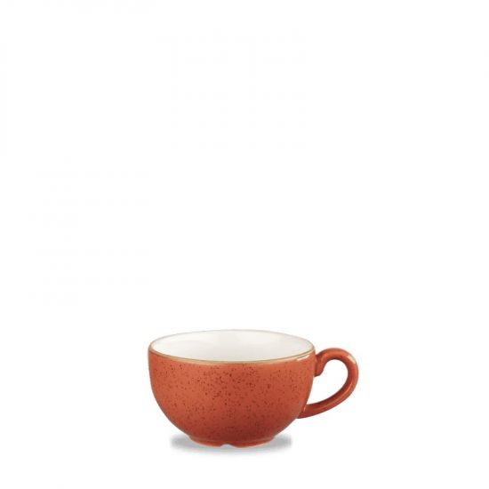 Stonecast Orange Cappuccino Cup 8oz Box 12 IG SSOSCB201