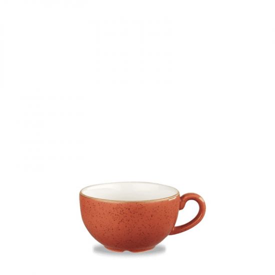 Stonecast Orange Cappuccino Cup 12oz Box 12 IG SSOSCB281