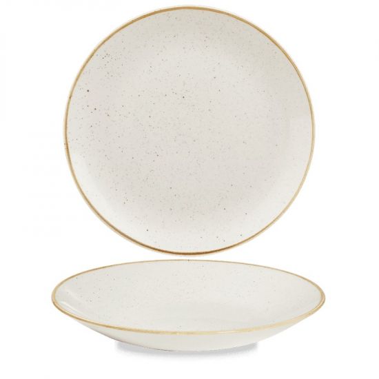 Stonecast Barley White Deep Coupe Plate 11 Inches Box 12 IG SWHSPD271