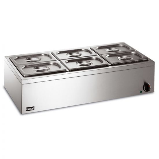 Lynx 400 Electric Counter-top Bain Marie - Dry Heat - Inc. 6 X 1/4 GN Dishes - W 850 Mm - 0.75 KW LIN LBM3