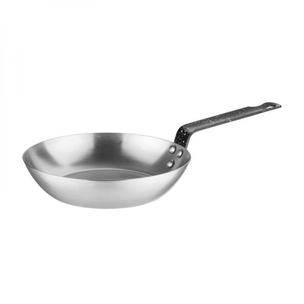 Frying Pans Vogue Black Iron Induction Frying Pan 200mm