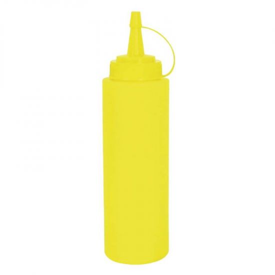 Vogue Yellow Squeeze Sauce Bottle 24oz URO K158