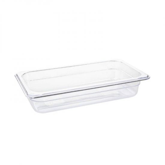 Vogue Polycarbonate 1/3 Gastronorm Container 65mm Clear URO U232