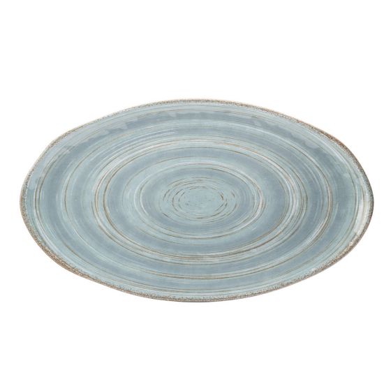 Wildwood Blue Platter 20.75 X 11.75 Inch (52.5 X 30cm) Box Of 6 UTT CT1036-000000-B01006